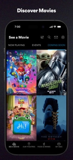 AMC Theatres screenshot 1