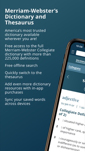 Merriam-Webster Dictionary screenshot 1