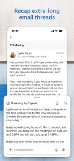 Microsoft Outlook screenshot 3