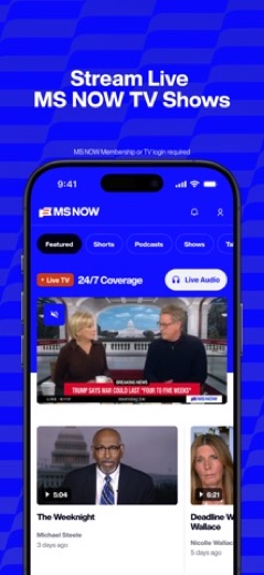 MS NOW (formerly MSNBC) screenshot 4