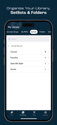 Musicnotes screenshot 4