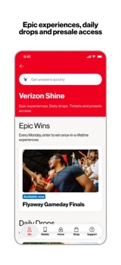 My Verizon screenshot 2