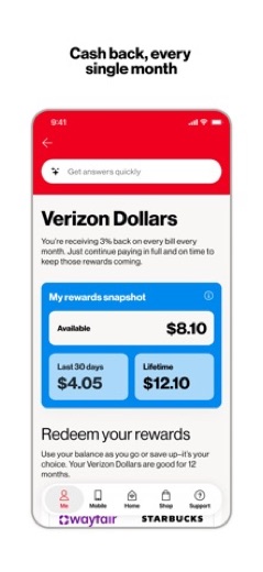 My Verizon screenshot 3