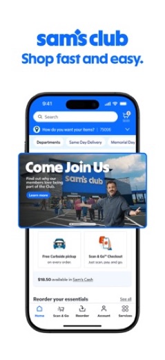 Sam's Club screenshot 1