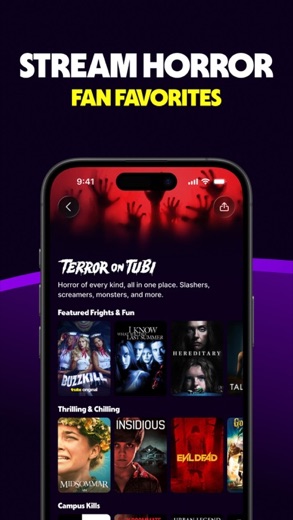 Tubi screenshot 1