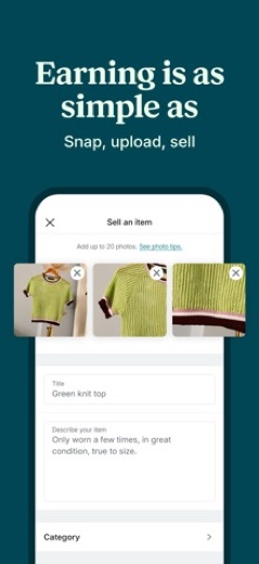 Vinted screenshot 2