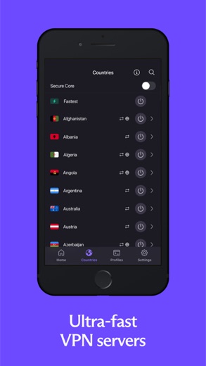 Proton VPN screenshot 3