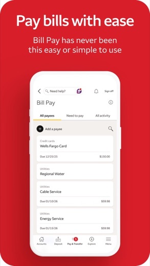 Wells Fargo Mobile screenshot 5