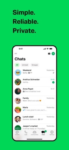 WhatsApp Messenger screenshot 1