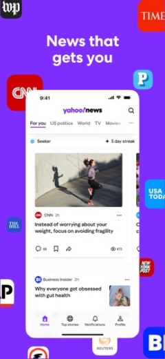 Yahoo News screenshot 1
